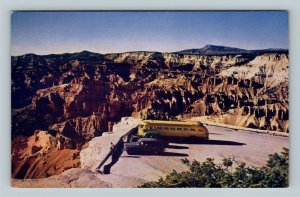 Cedar Breaks National Monument, Circle Of Painted Cliffs, Chrome Utah Postcard