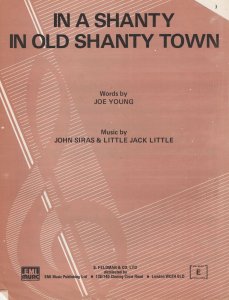 In A Shanty Old Town Vintage Sheet Music