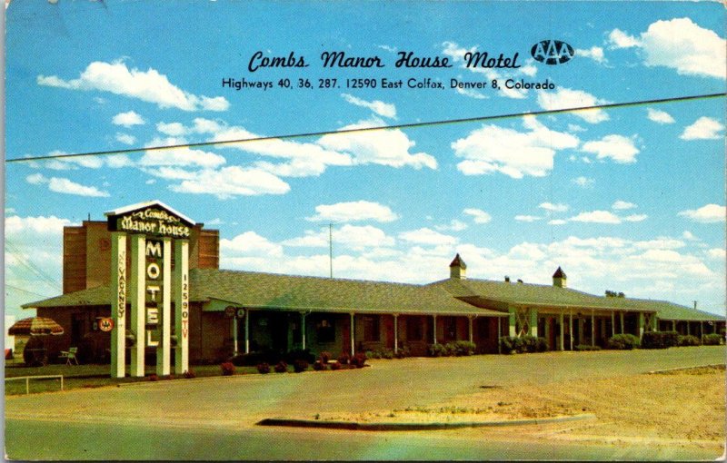 Colorado Denver Combs Manor House Motel