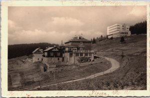Slovakia Súľov-Hradná Pension Hotel Vintage RPPC C203