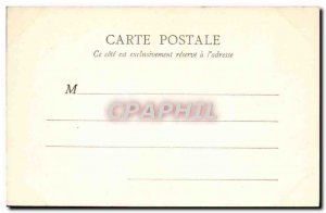 Old Postcard Chateau De Chantilly Entree