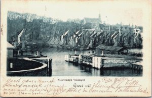 Netherlands Nieuwendijk Vlissingen Vintage Postcard C090