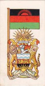 Brooke Bond Tea Trade Card Flags &  Emblems No 18 Malawi