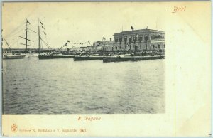 97920 - vintage postcard - BARI Citta' - customs-