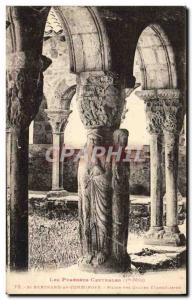 Old Postcard Saint-Bertrand-de-Comminges Pillar of the four Evangelists