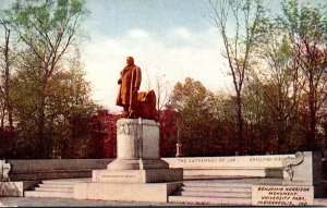 Indiana Indianapolis University Park Benjamin Harrison Monument