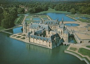 France Postcard - Aerial View of Chantilly (Oise) - Le Chateau RRR324