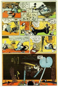 Krazy Cat Kat Cartoon Strip Oyvind Fahlstrom Comic Art Postcard