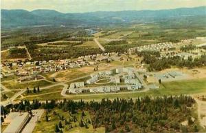 Canada, Quebec, Camp Val Cartier, View from the Air, Canadian Post Card 83122-B