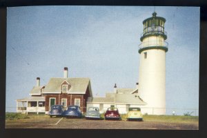 Truro, Massachusetts/Mass/MA Postcard, Highland Light/Lighthouse, Cape Cod