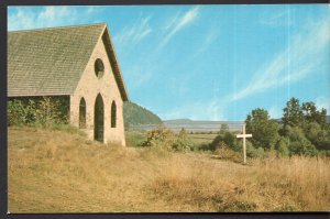 British Columbia DUNCAN Old Indian Church Koksilah Indian Reservation - Chrome