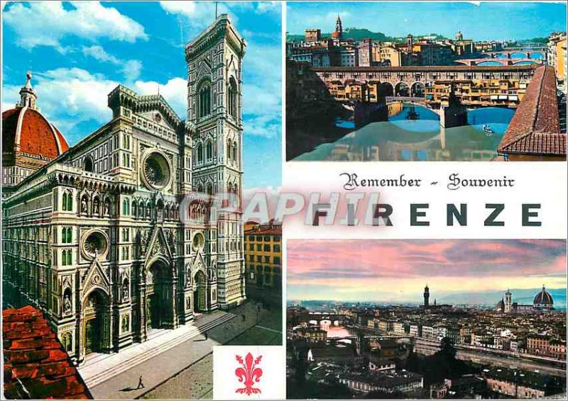 Modern Postcard Souvenir Firenze