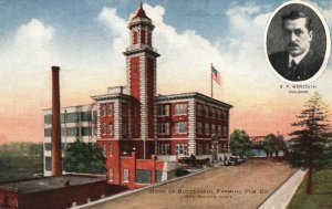 Vintage Postcard 1910's Home of Successful Farming Pub Co. Des Moines Iowa IA