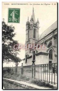 Old Postcard Montmorency The bell tower of the Church