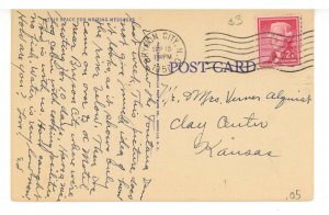 NC - Fontana Dam. Night Time Panorama, Visitor's Building & Dam