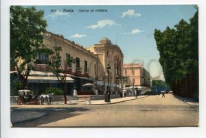 425912 Tunis theater casino Vintage Lehnert & Landrock postcard