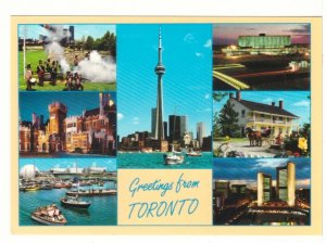 Toronto, Ontario, Chrome Multiview Postcard #2, 7 Views