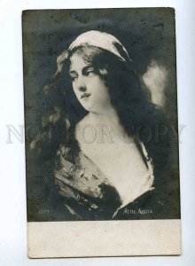 189467 Lady w/ Long Hair by Angelo ASTI vintage PHOTO RARE PC
