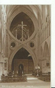 Somerset Postcard - Wells - The Nave Looking East - Ref TZ7064