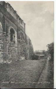 Kent Postcard - North Wall of Nave - St Augustine's Abbey, Canterbury Ref 18336A