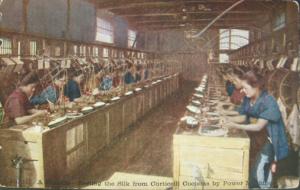 Corticelli Silk Japanese Scene #10 Reeling Silk