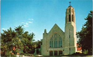 postcard NE - Dowd Memorial Chapel at Father Flanagan's Boys Home in Boys Town