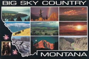 Montana Big Sky Country Multi View 1994