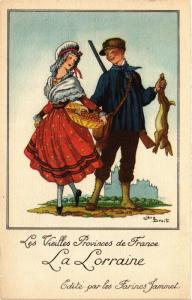 CPA La Lorraine Les Vieilles Provinces de France FRANCE FOLKLORE (788964)