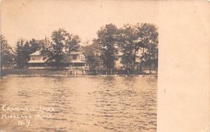 Cromwell Lake Highland Mills, New York Postcard