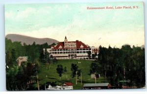 1909 Ruisseaumont Hotel Lake Placid Andriondacks New York NY Postcard B23