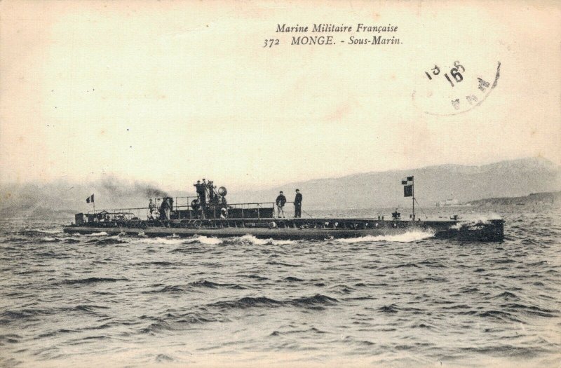 Nautica Marine Militaire Francaise Monde Sous Marin French Submarine 03.31