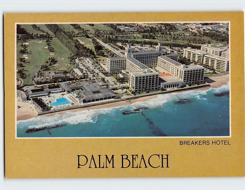 Postcard Breakers Hotel, Palm Beach, Florida
