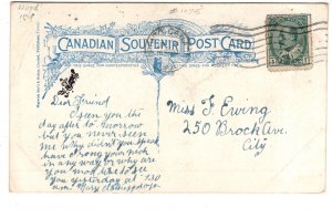 Queen Square, St John, New Brunswick, Used 1906, Warwick,