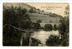 NY - Walton. Along the Delaware River