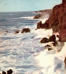 Union Oil Company Postcard 43, Scenes of West Oregon Coastline, 76 Gasoline 1939