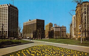 Grand Circus Park Detroit's Smallest Park  - Detroit, Michigan MI  