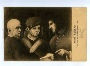 215647 Three Ages of Man by Lorenzo LOTTO Vintage postcard