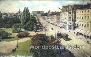 Carl Johans Street Christiania Norway Postal Used Unknown 