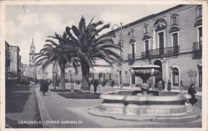 Italy Cerignola Corso Garibaldi 1944