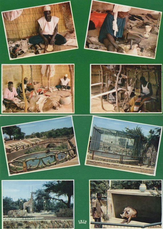 Niger Musee Niamey Jardin Zoologique Les Artisans 2x Postcard