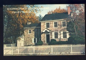 Valley Forge, Pennsylvania/PA, Postcard, Washington's Headquarters