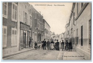 c1940's Abainville Street Gondrecourt-Meuse Grand Est France Postcard