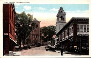 Massachusetts Plymouth Town Square