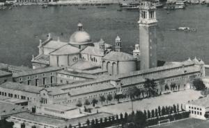 RPPC Panorama of Saint George Island at Venice, Italy