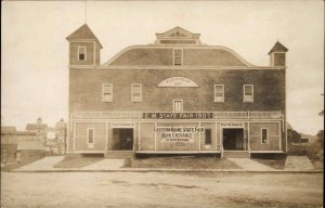 Watervile or Lewiston ME Maine State Fair Entrance 1907 Real Photo Postcard