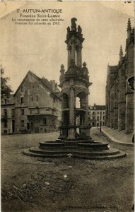 CPA Autun Fontaine Saint-Lazare FRANCE (953994)