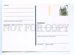 420247 GERMANY 100p Scloss Schwerin postal postcard