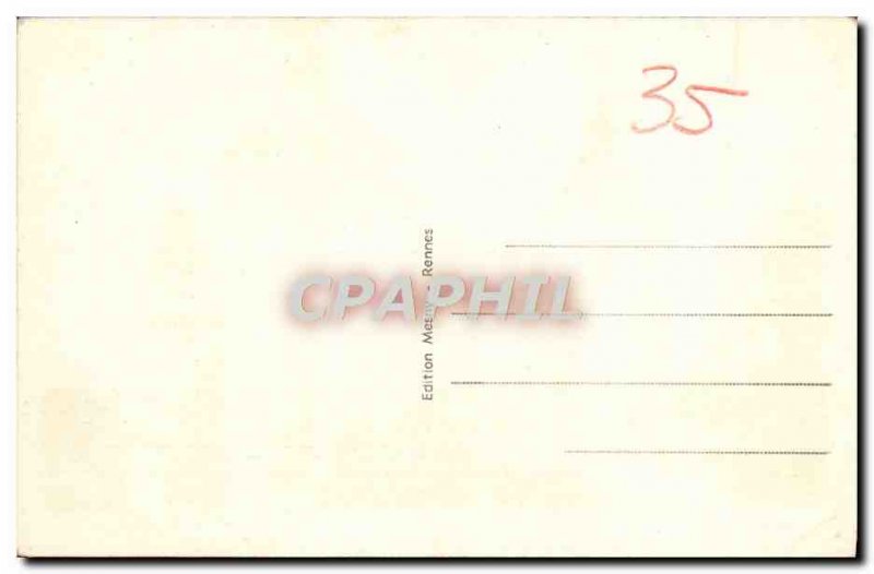 Old Postcard Chateau Combourg