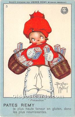 Pates Remy Artist Beatrice Mallet Advertising Unused Topics Advertising Postcard