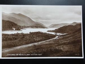 Cumbria: THIRLMERE AND HELVELLYN FROM WESTERN RD - RP c1913 - Pub by Valentine